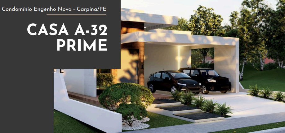 CASA A-32 PRIME - Lançamento em Carpina